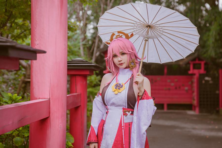 羽天shine体操服cos作品：完美演绎体操之美 - 趣萌堂-趣萌堂